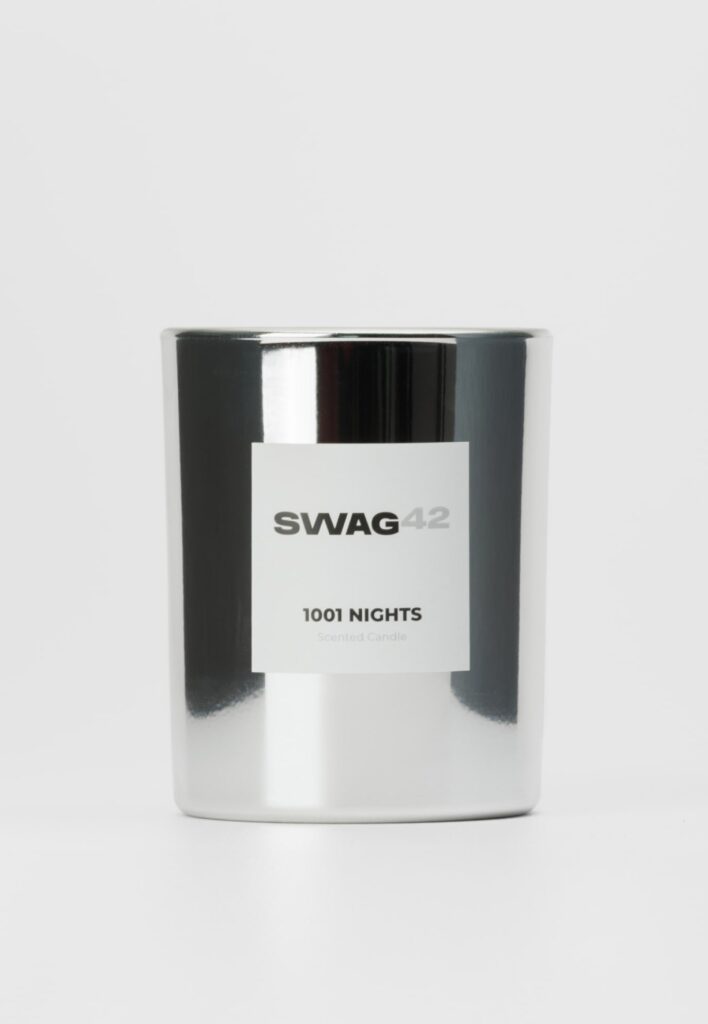 Branded aroma candle
