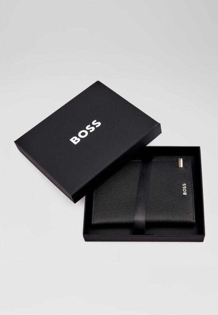 Branded BOSS passport holder