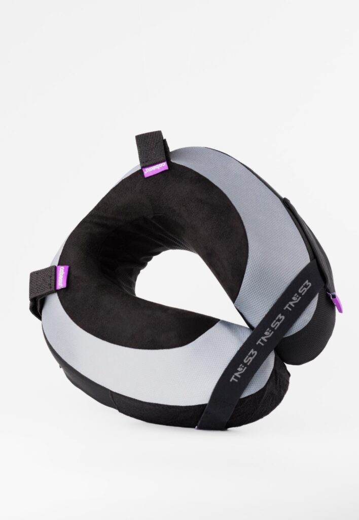 Branded travel pillow