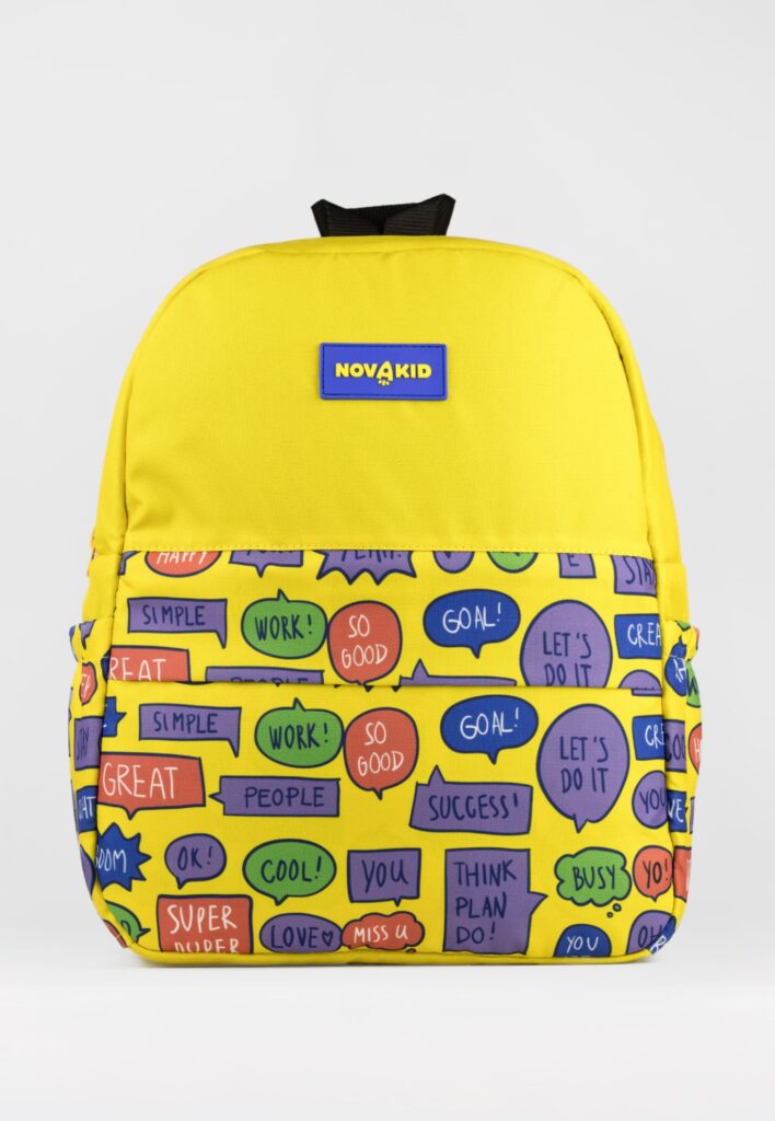 Branded backpack