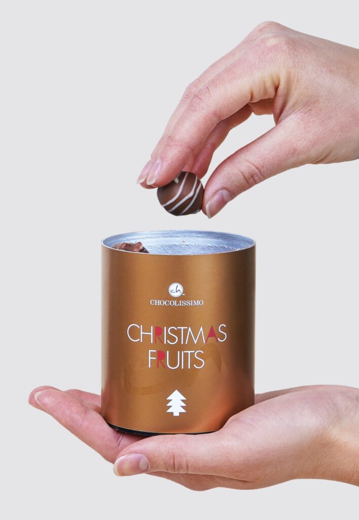 Branded chocolate nuts