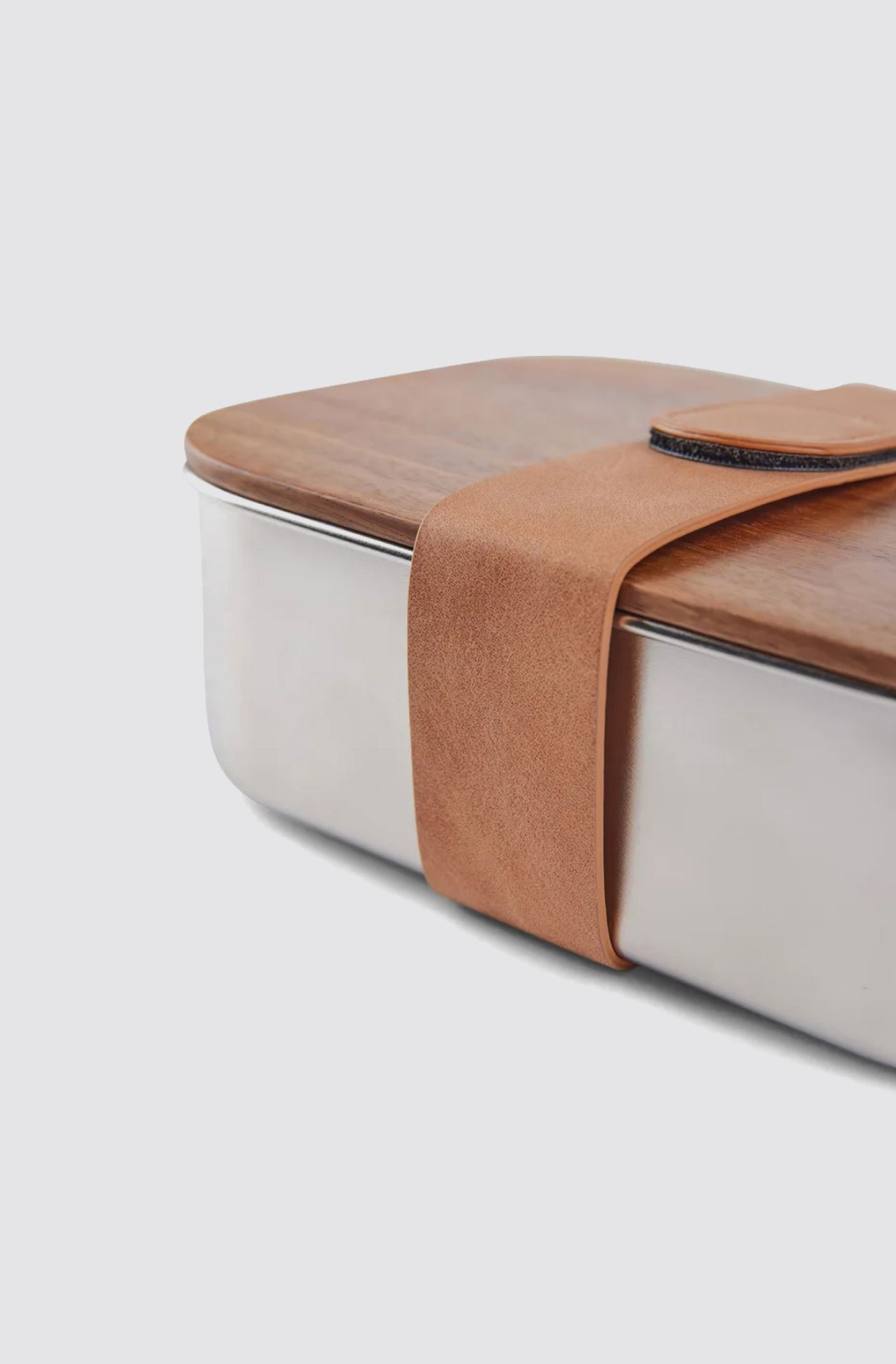 Recycled steel lunchbox for eco-friendly swag