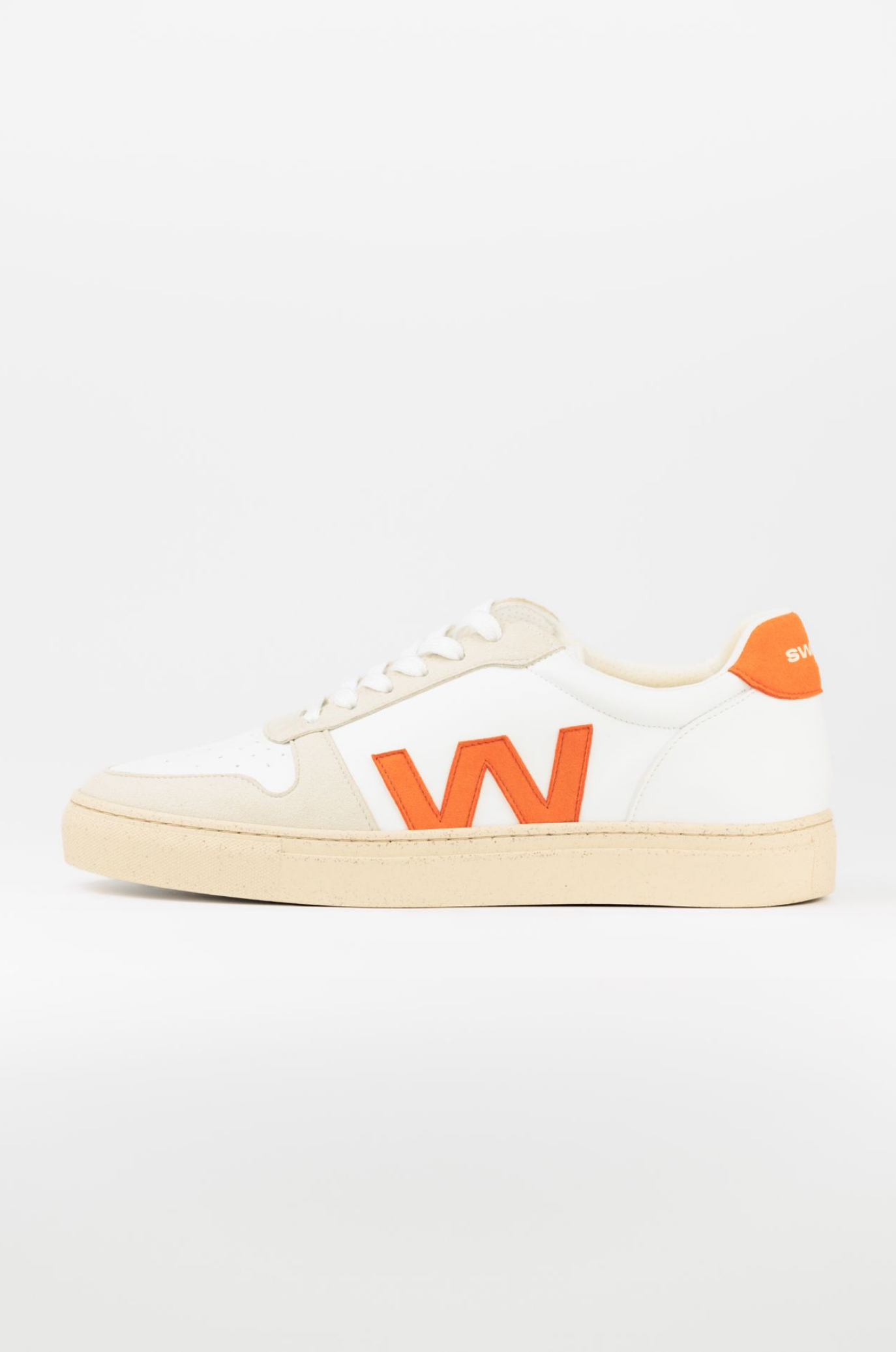 Custom eco-leather sneakers for sustainable swag