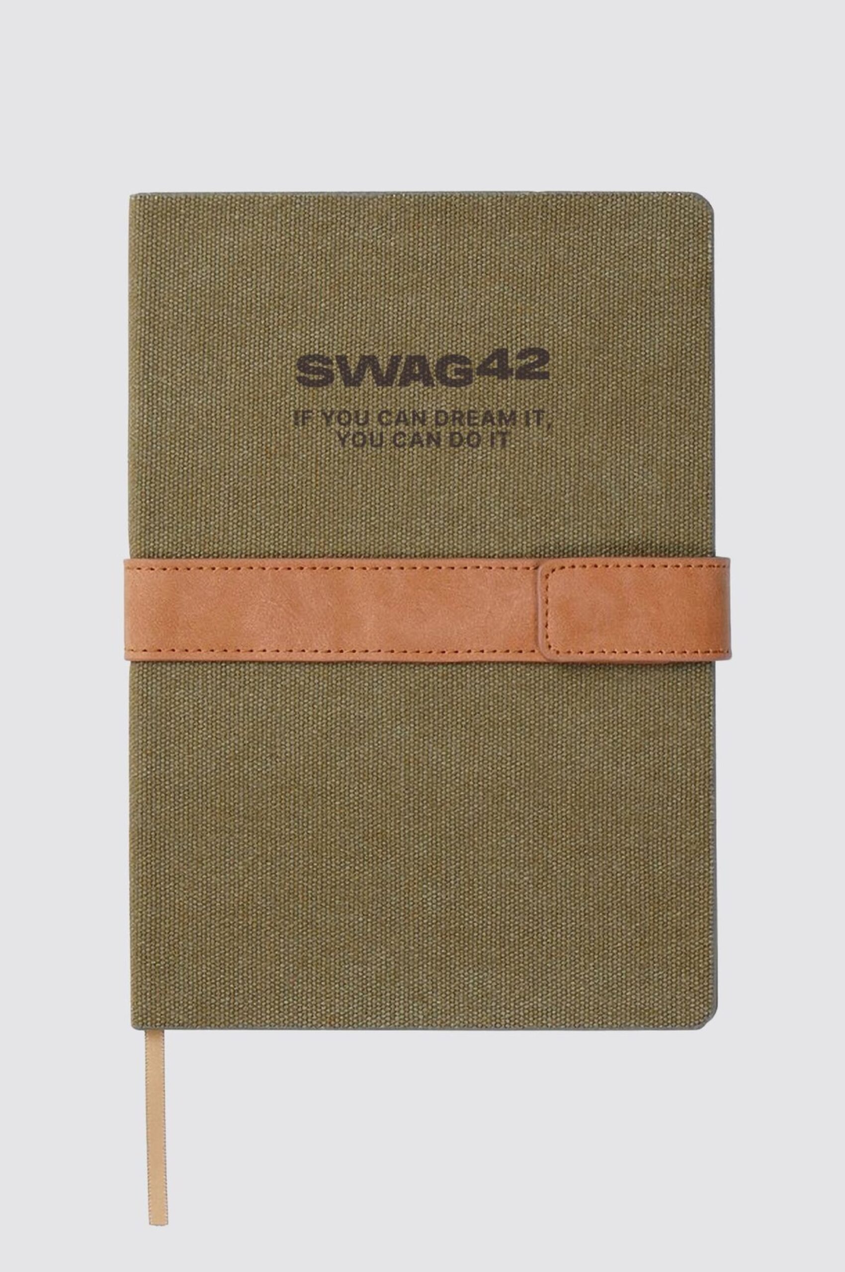 Recycled canvas notebook for eco-friendly corporate gifts
