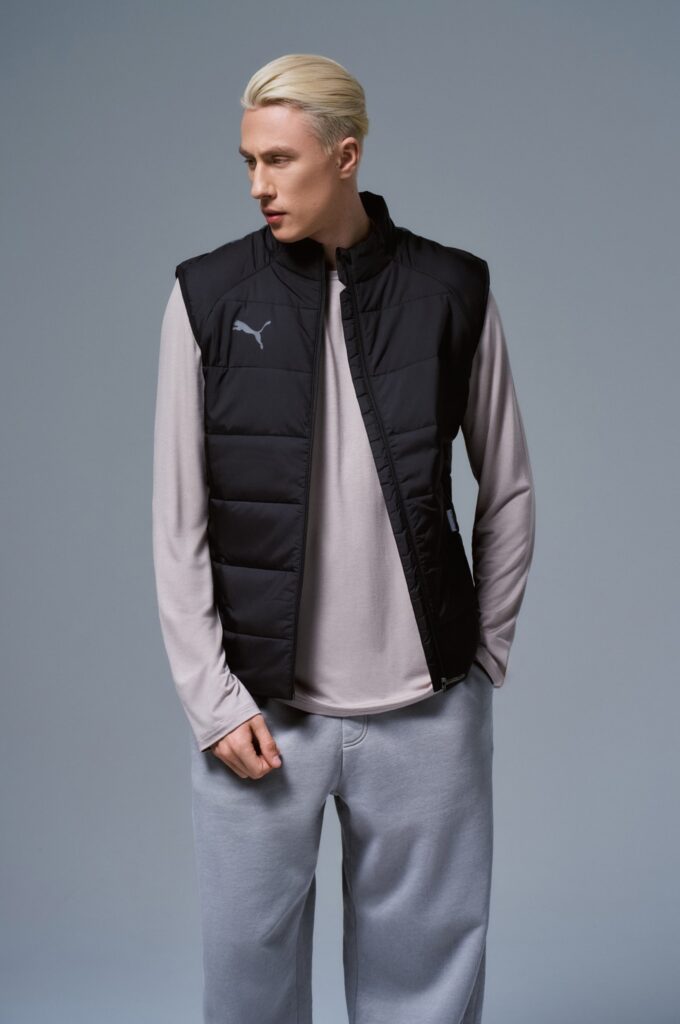 Branded vest jacket