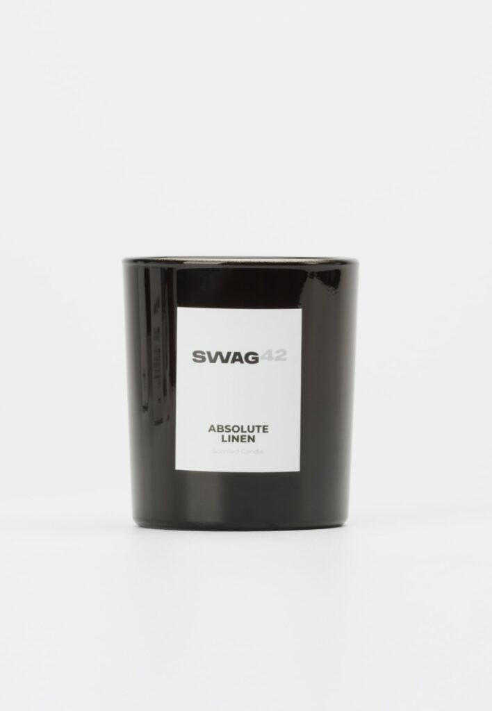 Branded aroma candle