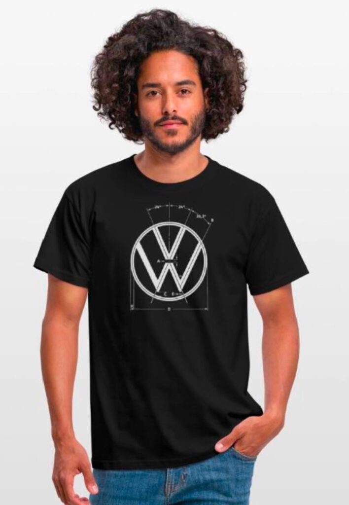 Corporate swag: branded T-shirt