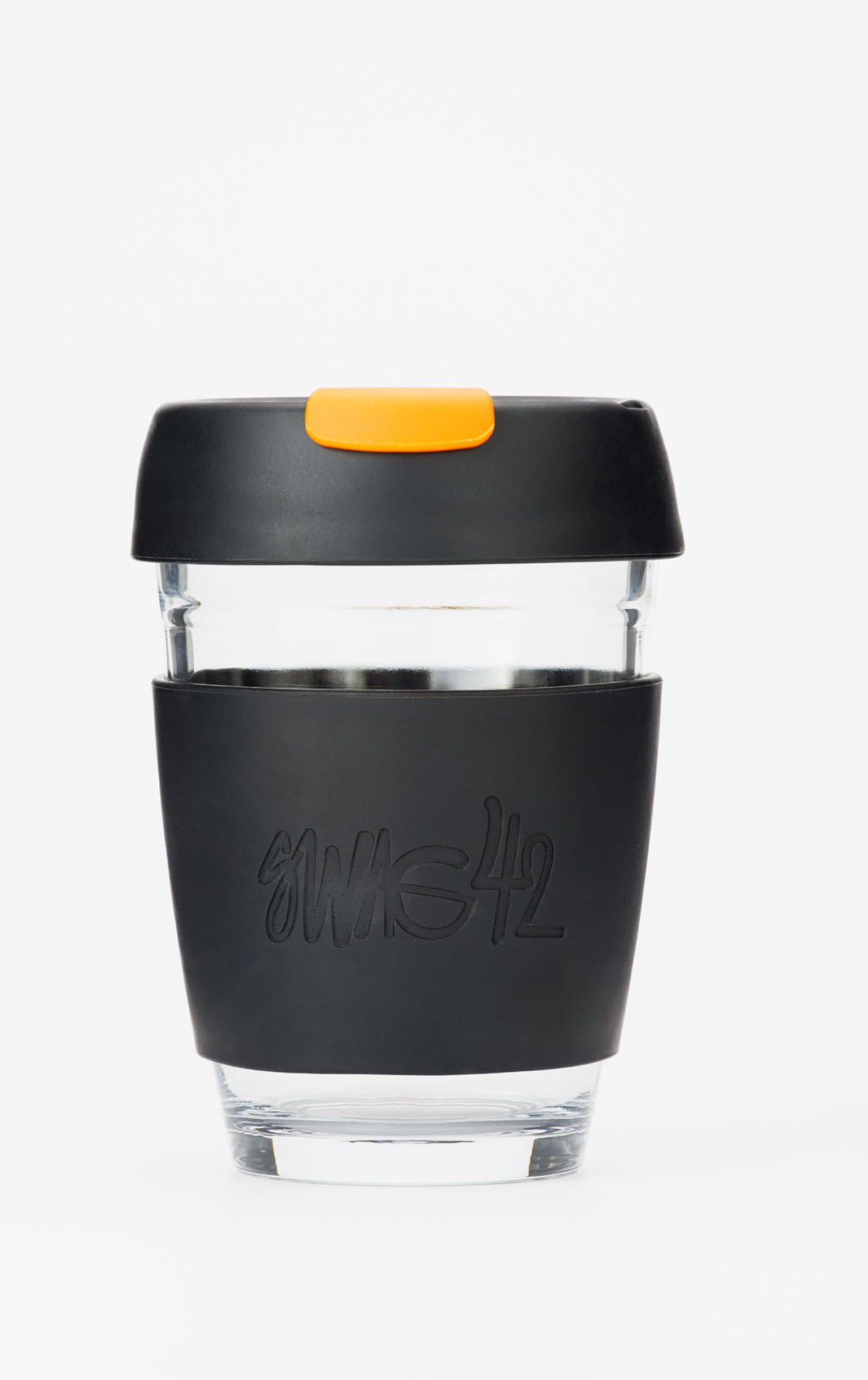 Caroline glass cup with custom logo