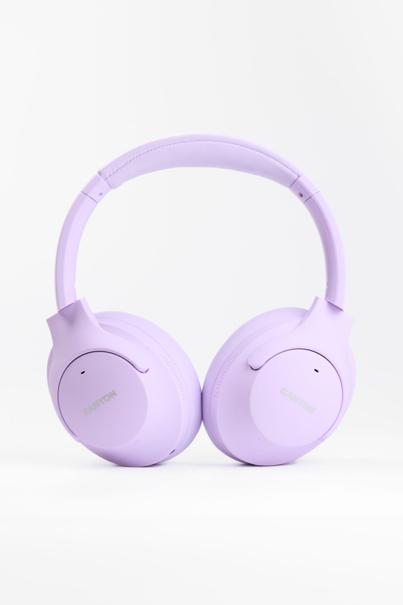 Custom Canyon wireless headphones with branding