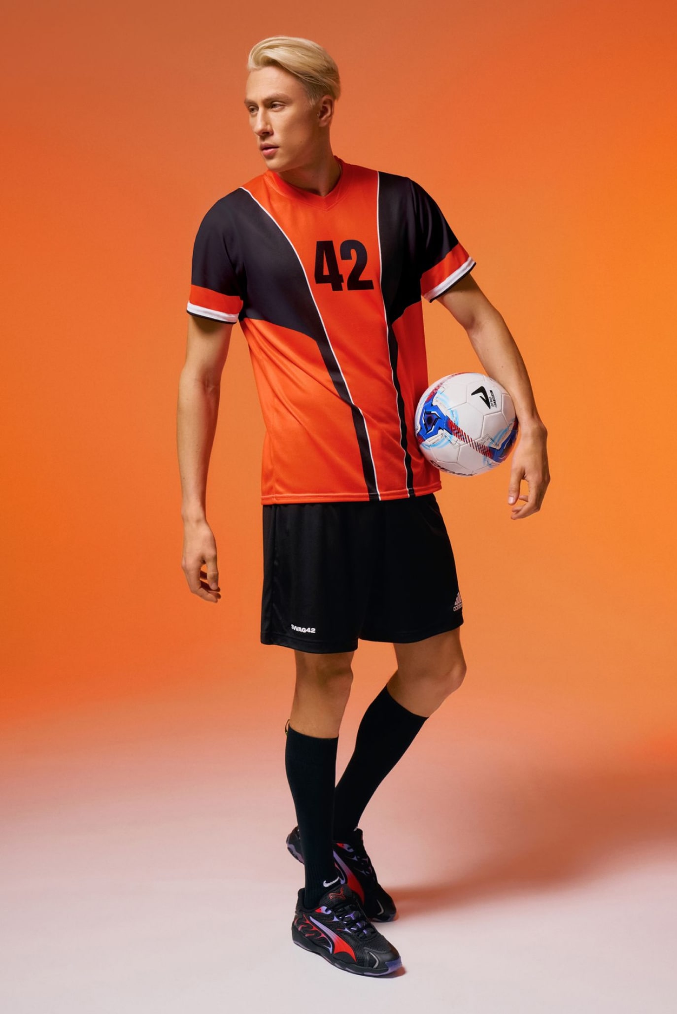 All-over-print unisex sports jersey for last-minute swag