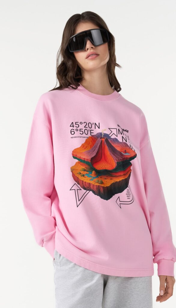 Organic cotton sweatshirt