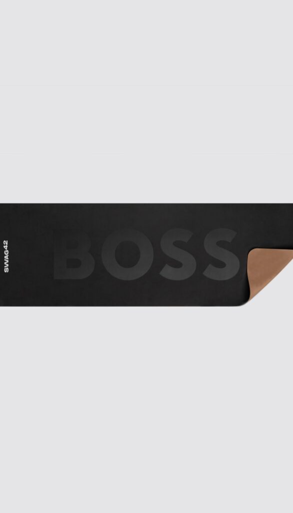 Branded yoga mat