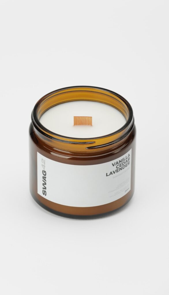 Custom-branded aroma candle