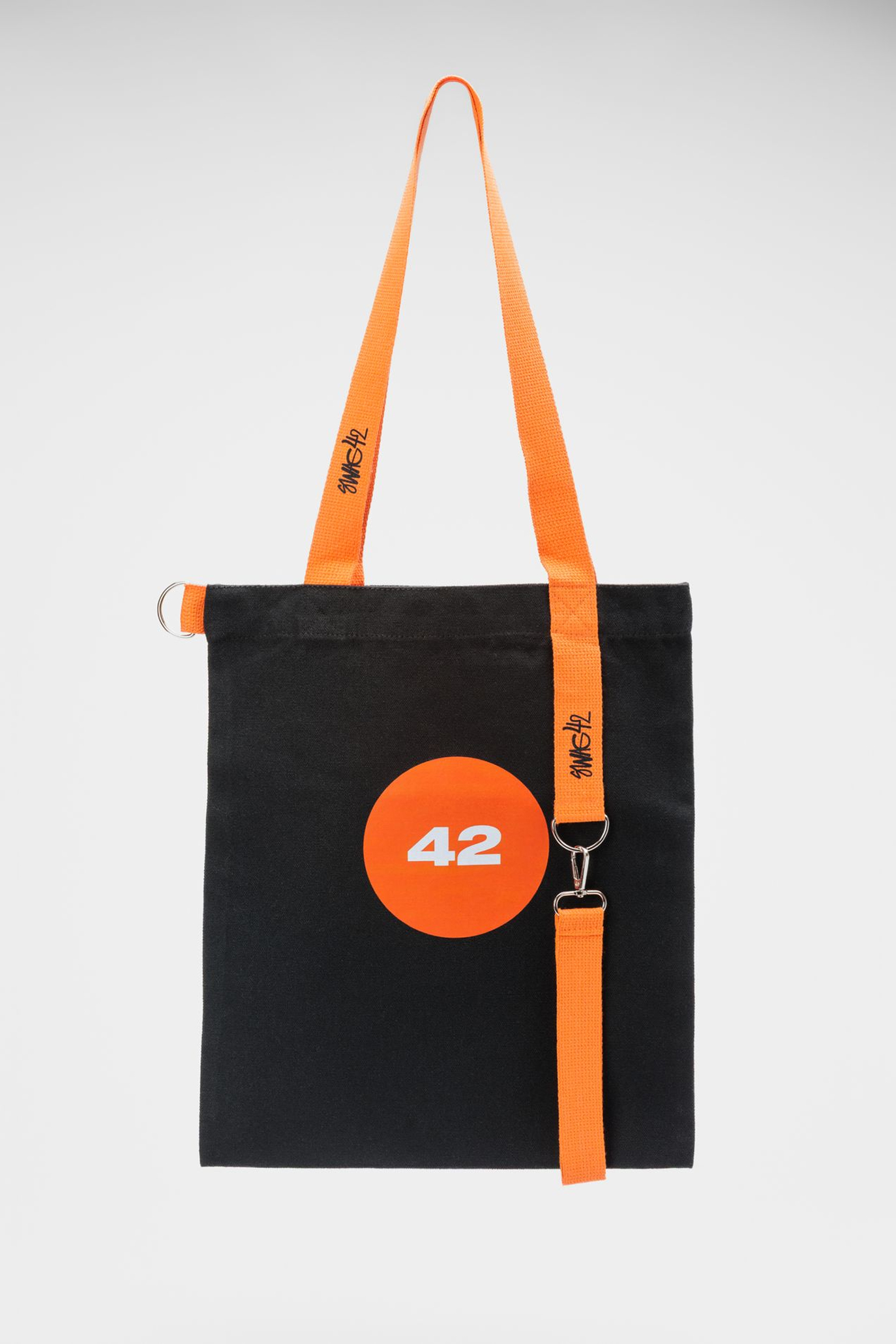 Black custom shopper bag  