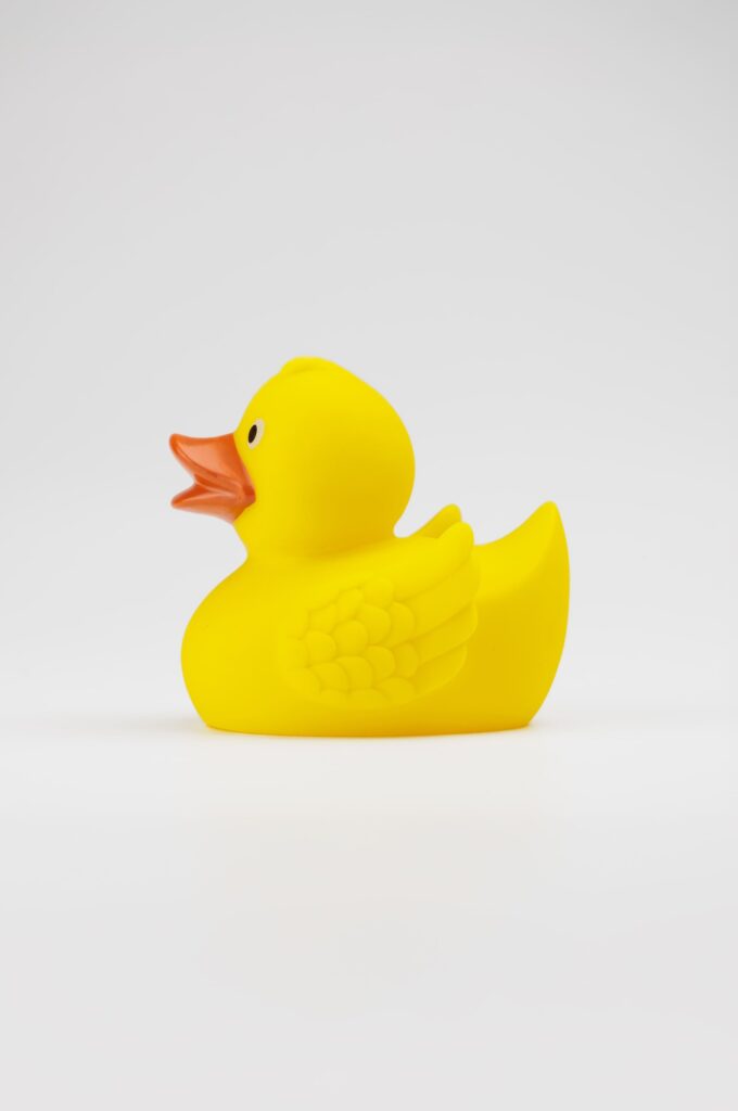 Anti-stress duck toy