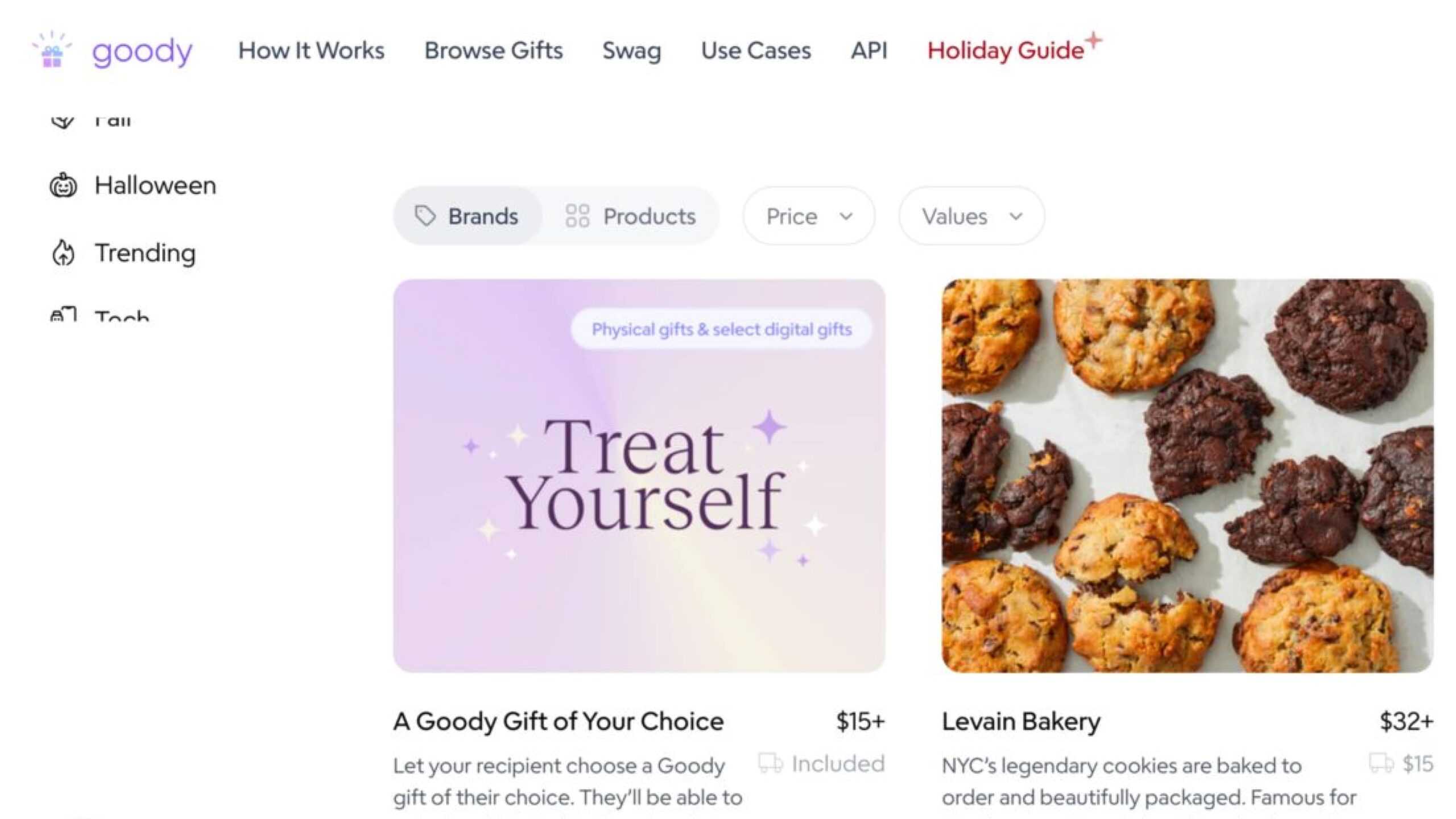 Goody corporate gifting platform