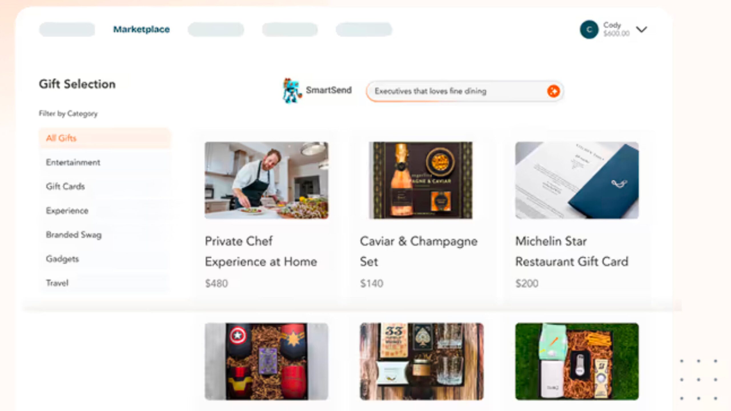 Sendoso corporate gifting platform