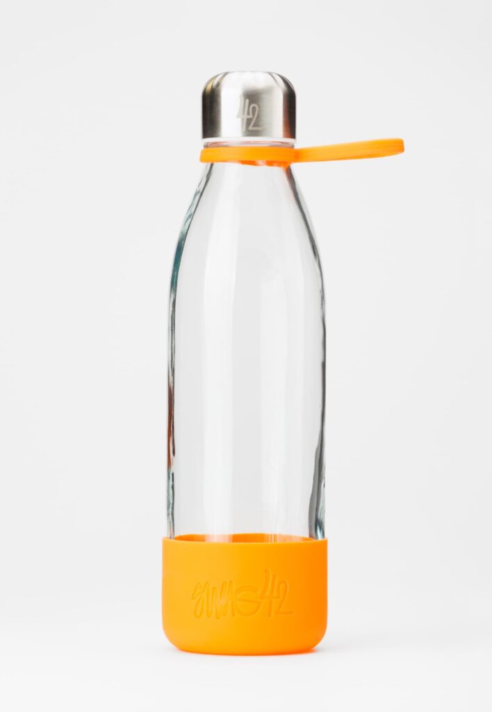 Branded water bottle
