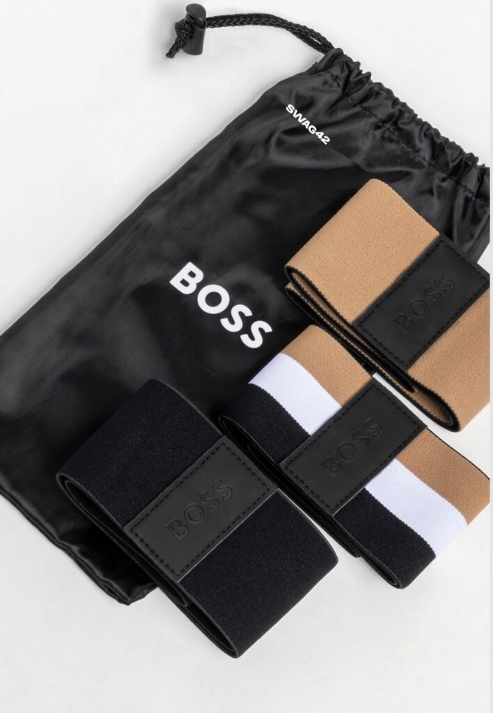 BOSS tricolor set of resistance bands