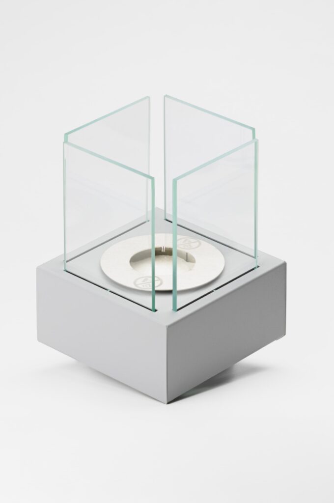 Custom bio-fireplace