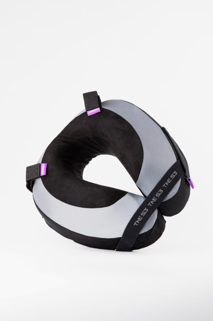 Branded travel pillow