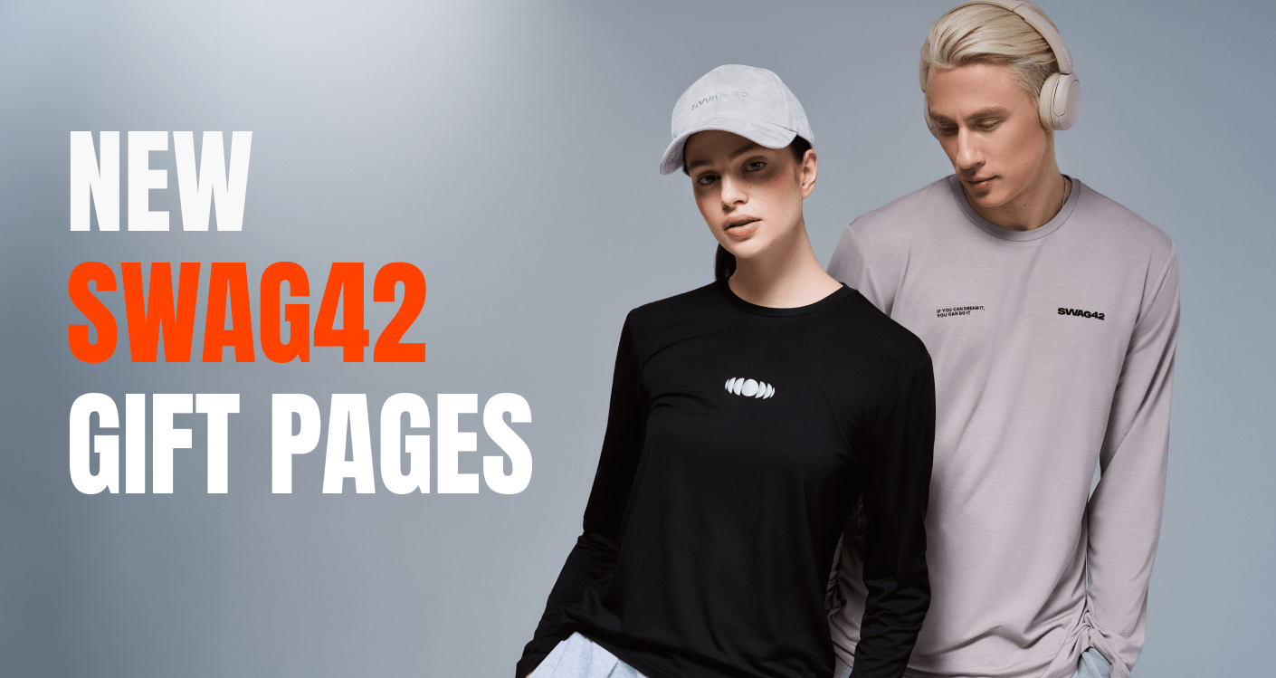 Self-ordering gift pages for branded corporate gifts