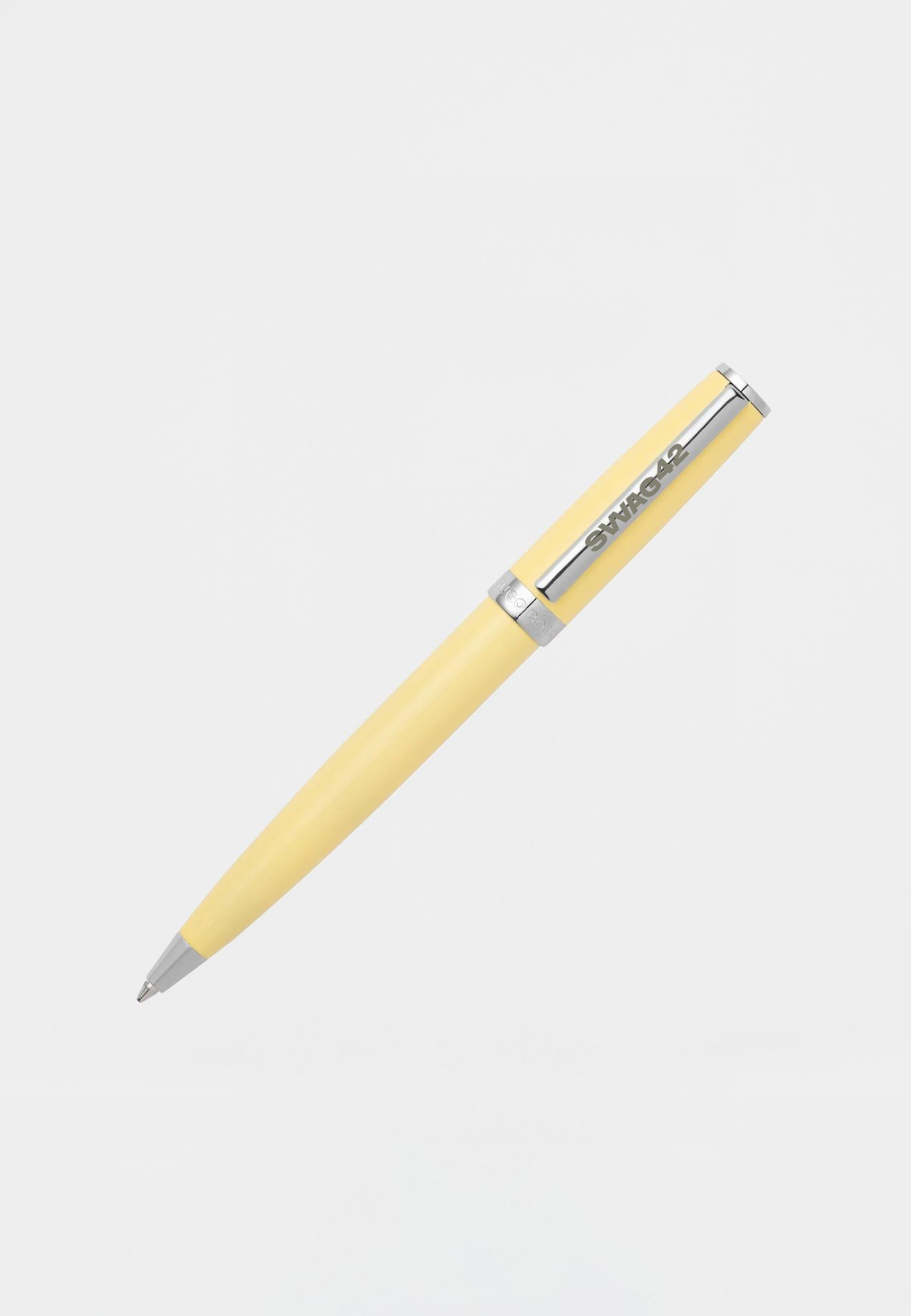 Hugo Boss Gear Icon Yellow Ballpoint Pen for conference gifts