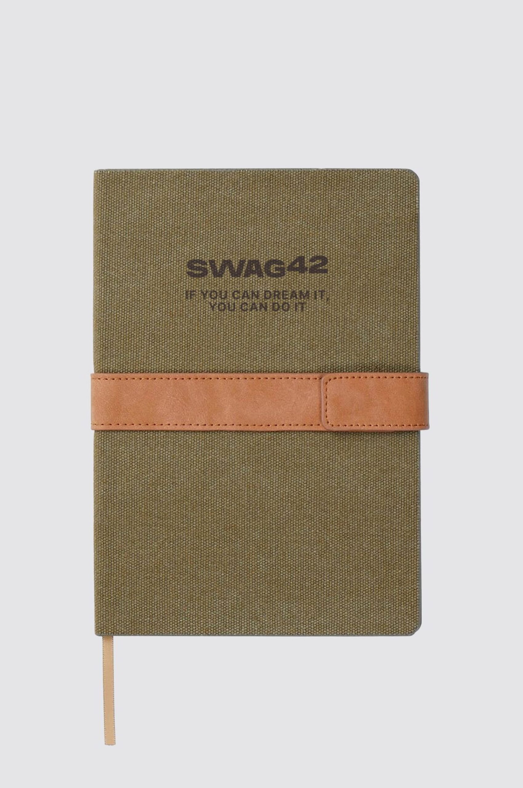 Recycled canvas notebook A5 for conference gifts