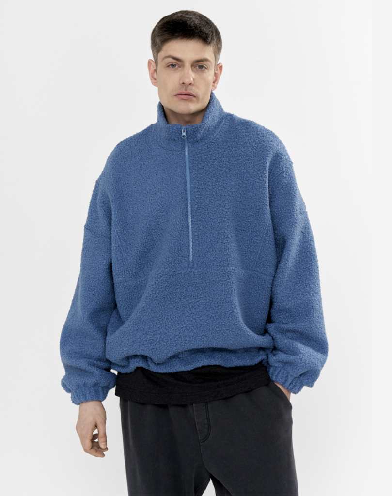 Teddy Zip Sweatshirt
