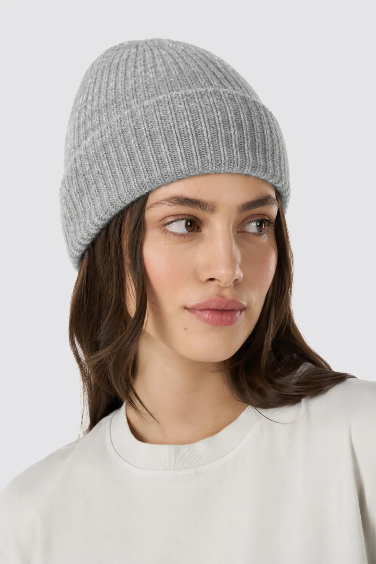 Event merchandise: branded cosy ribbed beanie